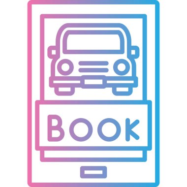 - Araba. Web simgesi basit illüstrasyon