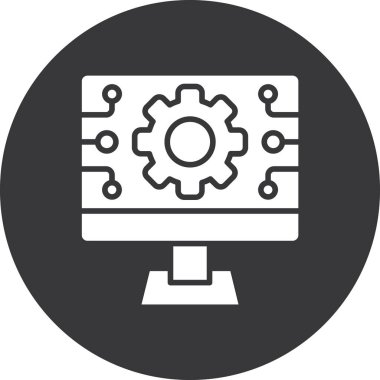 Vektör ayarı Simge illüstrasyonu