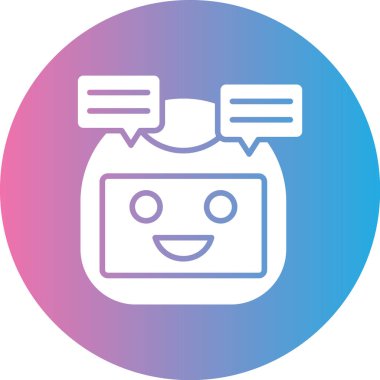 Bir kamera simgesinin vektör illüstrasyonu