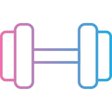 Dambıl. Web simgesi basit illüstrasyon