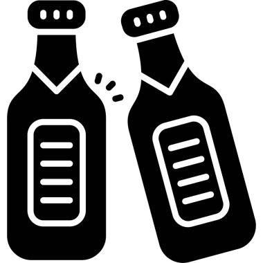 Bira şişesi vektör simgesi