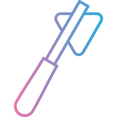 Termometre. Web simgesi basit illüstrasyon