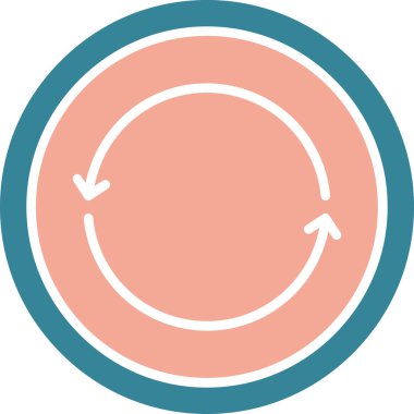 ok simgesinin vektör illüstrasyonu