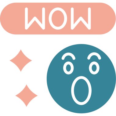 Vektör çizimi, sevimli bir gülümseme simgesi