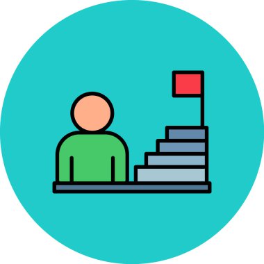 seo modern simgesinin vektör illüstrasyonu