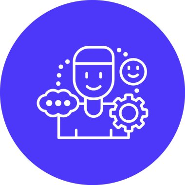 seo modern simgesinin vektör illüstrasyonu