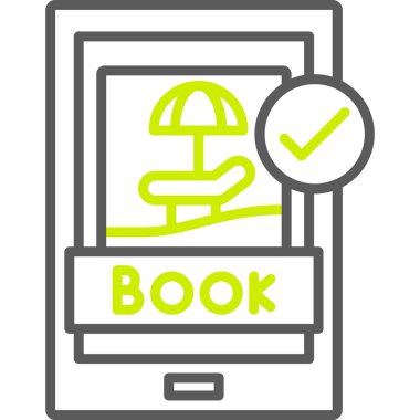 Moda tarzı izole edilmiş arkaplanda kitap simgesi