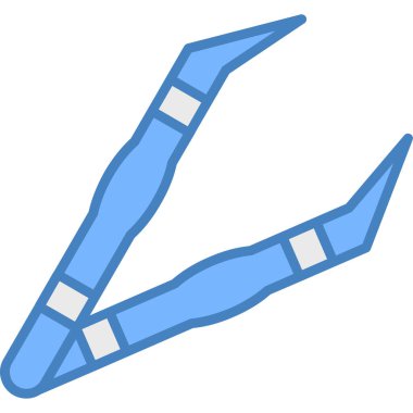 Atkı simgesinin vektör illüstrasyonu