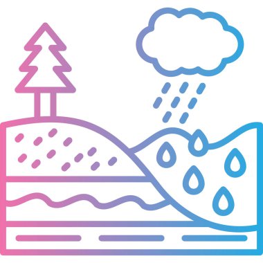 bulut hava illüstrasyon sembol simge vektör