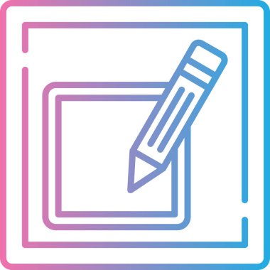 vektör modern eğitim simgesi