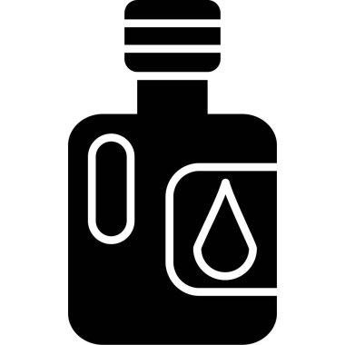 Parfüm şişesi simgesi, basit stil