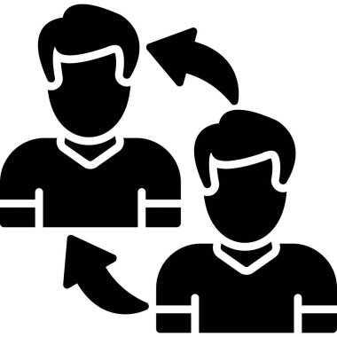 iş takım çalışması grup simgesi