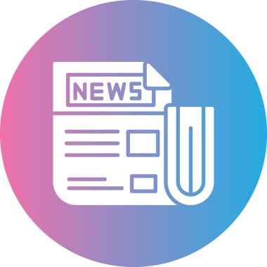 haber simge vektör çizim