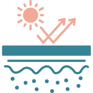 su simgesi vektör illüstrasyonu