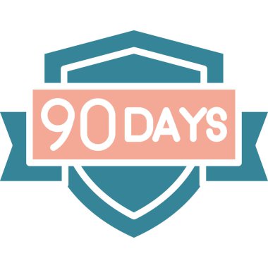 9 gün kaldı, bu resim simgesi vektörü.