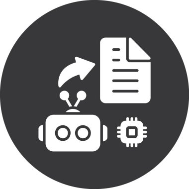 veri analizi düz simge, vektör, illüstrasyon, veri kavramı