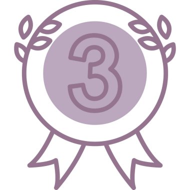 Ödül. Web simgesi basit illüstrasyon