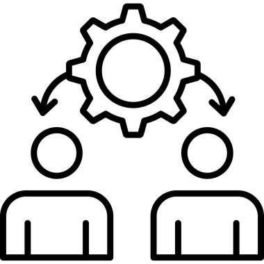 iş simgesi, vektör resimleme