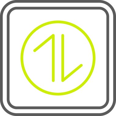 Modern b 'nin vektör illüstrasyonu eksik simgesi