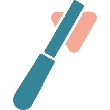 Beyzbol sopası. Basit resimleme