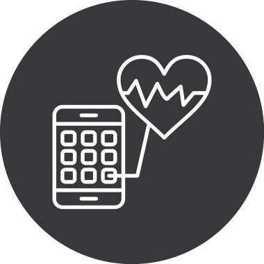 Uygulama modern simgesinin vektör illüstrasyonu