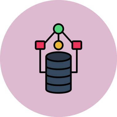 Ağ web simge vektör çizim