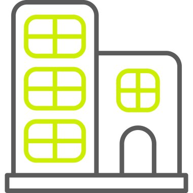 Mimari yapılar ana hatlarıyla emlak simgesi