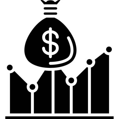 iş büyüme grafik simgesi