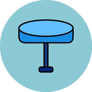 tablo simgesi vektör illüstrasyonu