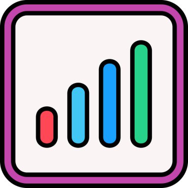Dosya özeti biçiminde analitik grafik simgesi