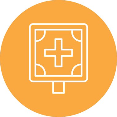 Modern b 'nin vektör illüstrasyonu eksik simgesi