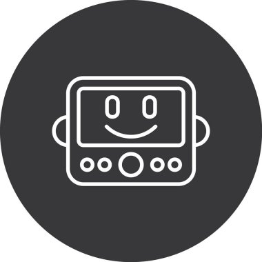 Modern b 'nin vektör illüstrasyonu eksik simgesi