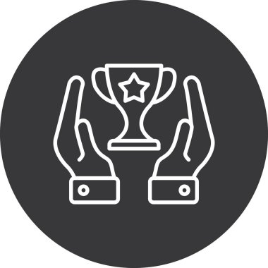 ödül simgesi vektör illüstrasyonu