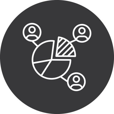 seo modern simgesinin vektör illüstrasyonu