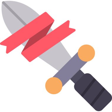 silah simgesi modern vektör illüstrasyonu