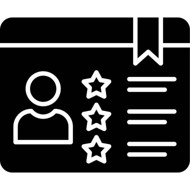 Bir yıldızın vektör illüstrasyonu