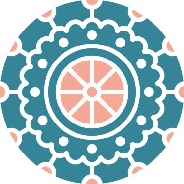 Güzel bir çiçek arkaplanının vektör çizimi