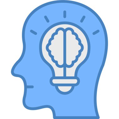 Tamamlanmış yaratıcı yaratıcılık simgesi - özet biçimi