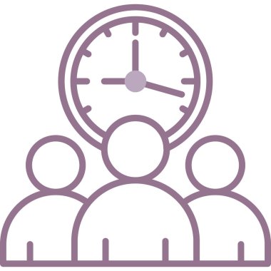 İş ve finans simgesinin vektör illüstrasyonu