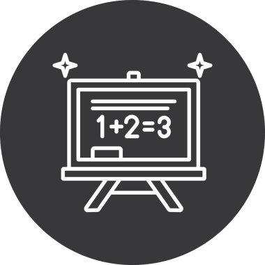 Eğitim simgesinin vektör illüstrasyonu