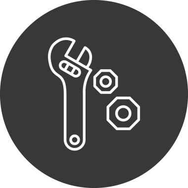 Modern simgenin vektör illüstrasyonu