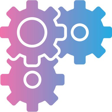 Teçhizat Web simgesi basit illüstrasyon