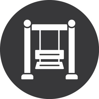 Modern oto tamir simgesinin vektör illüstrasyonu