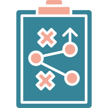 Tahta. Web simgesi basit illüstrasyon