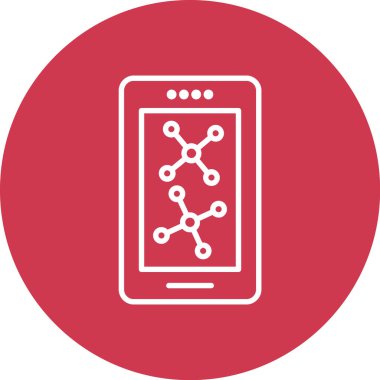 seo modern simgesinin vektör illüstrasyonu