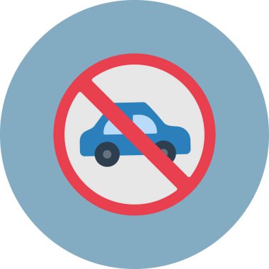 - Araba. Web simgesi basit illüstrasyon