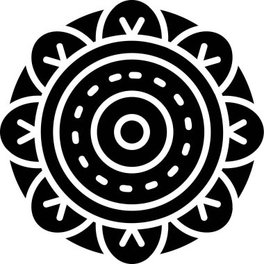 Çiçek arkaplanının vektör çizimi