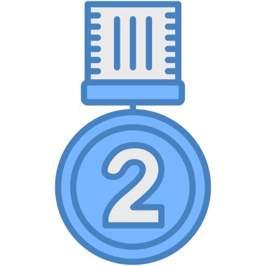 Ödül madalyası. Basit resimleme