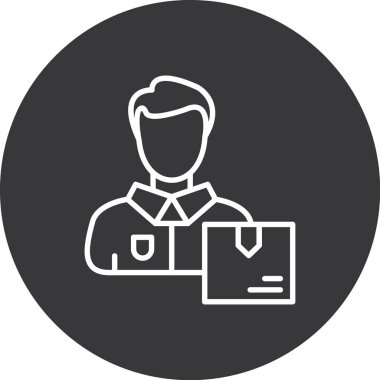 ID kart simgesi vektör illüstrasyonu