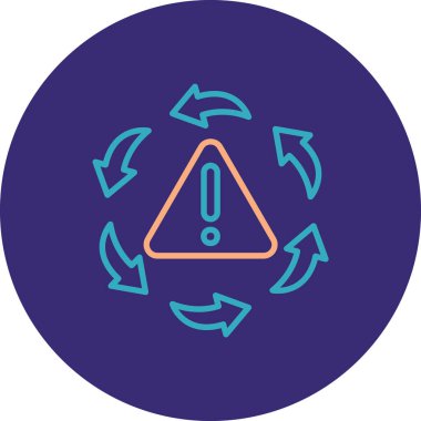 Kişisel ve ticari kullanım için geri dönüşüm vektör simgesi simgesi vektör ilüstrasyonuName..